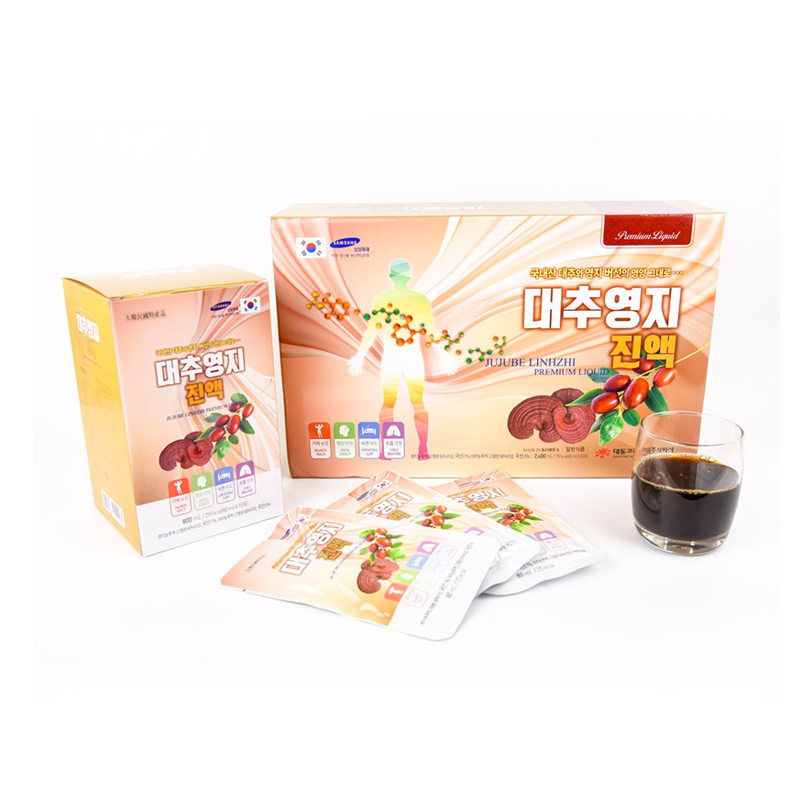 Nước Linh Chi Táo Đỏ Hàn Quốc Daedong Korea Ginseng 80ml x 30 Gói