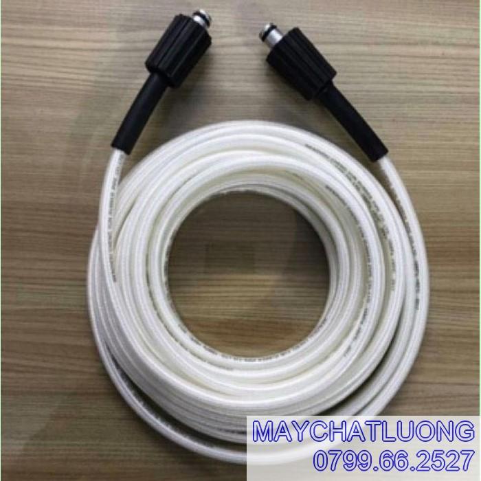 DÂY XỊT RỬA XE CAO ÁP 30 MÉT- TRẮNG