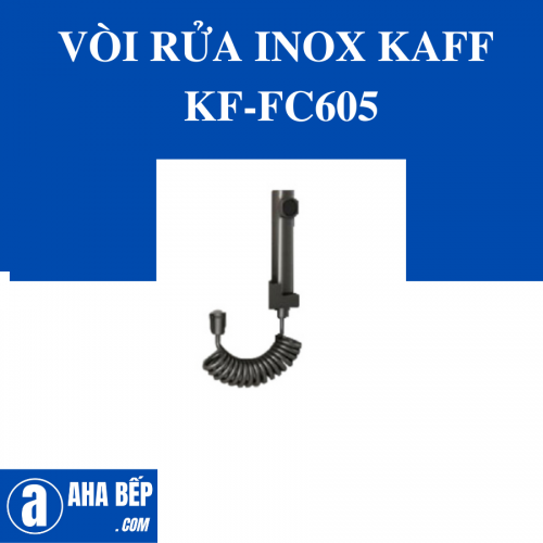 VÒI RỬA INOX KAFF KF-FC605. Hàng Chính Hãng