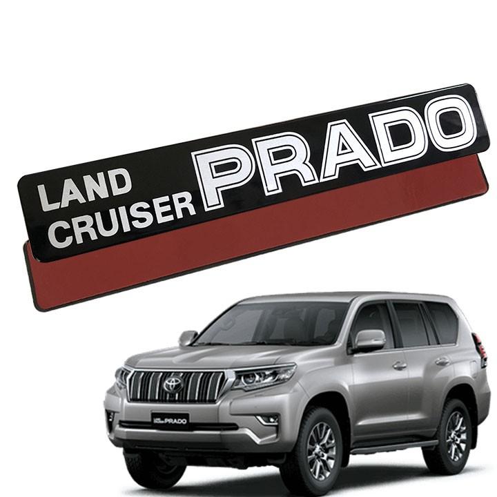 Tem Logo Chữ Nổi Land Cruiser Prado Dán Đuôi Xe giá tốt kèm ảnh thật