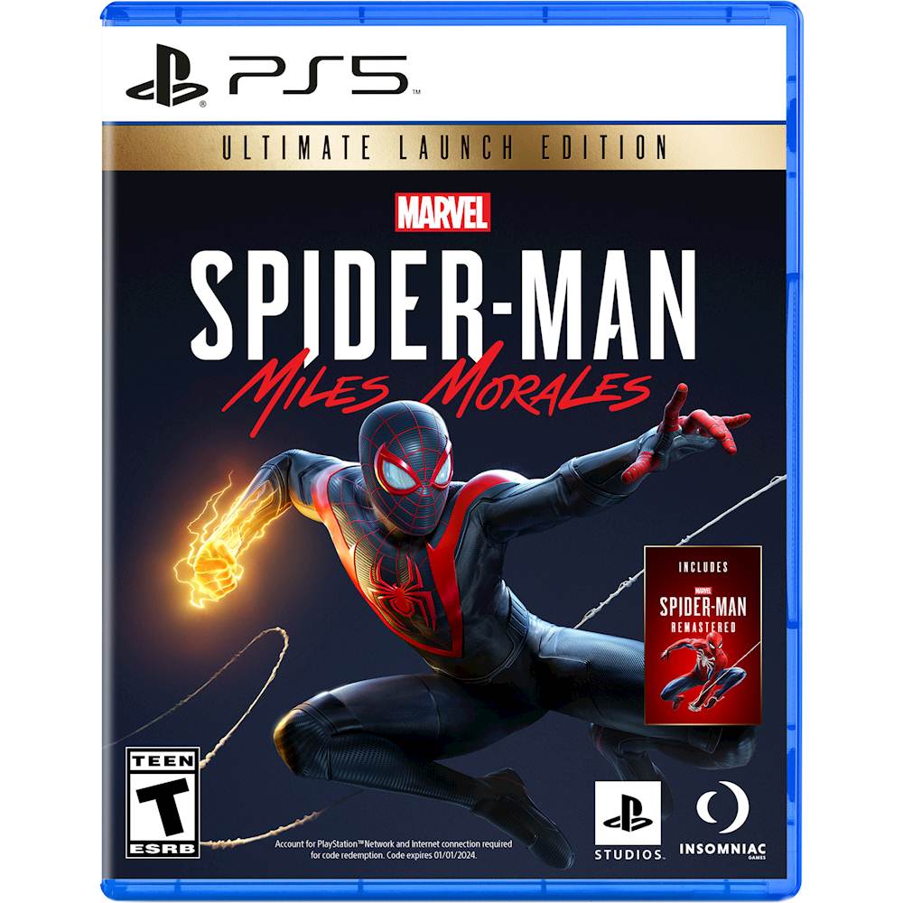 Đĩa Game PS5 Marvel Spider Man Miles Morales Ultimate Launch Edition - Hàng Nhập Khẩu