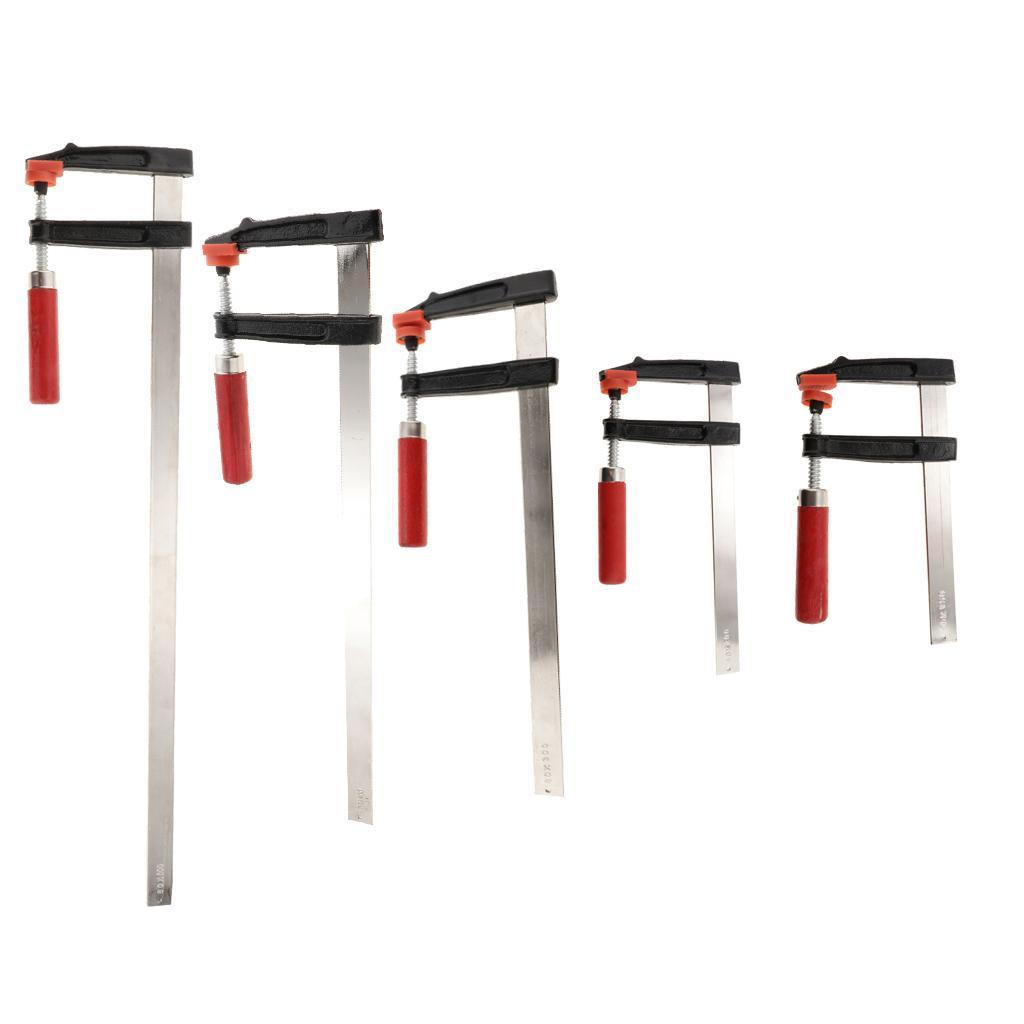 General Purpose F Clamp For Woodworking High Strength Hand Tool 5 Size