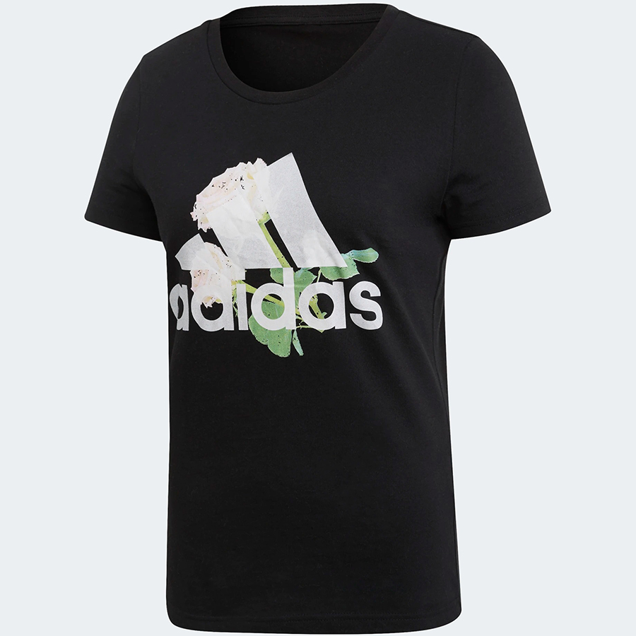 Áo Thun Tay Ngắn Nữ Adidas W MH Flower Tee - ED6160