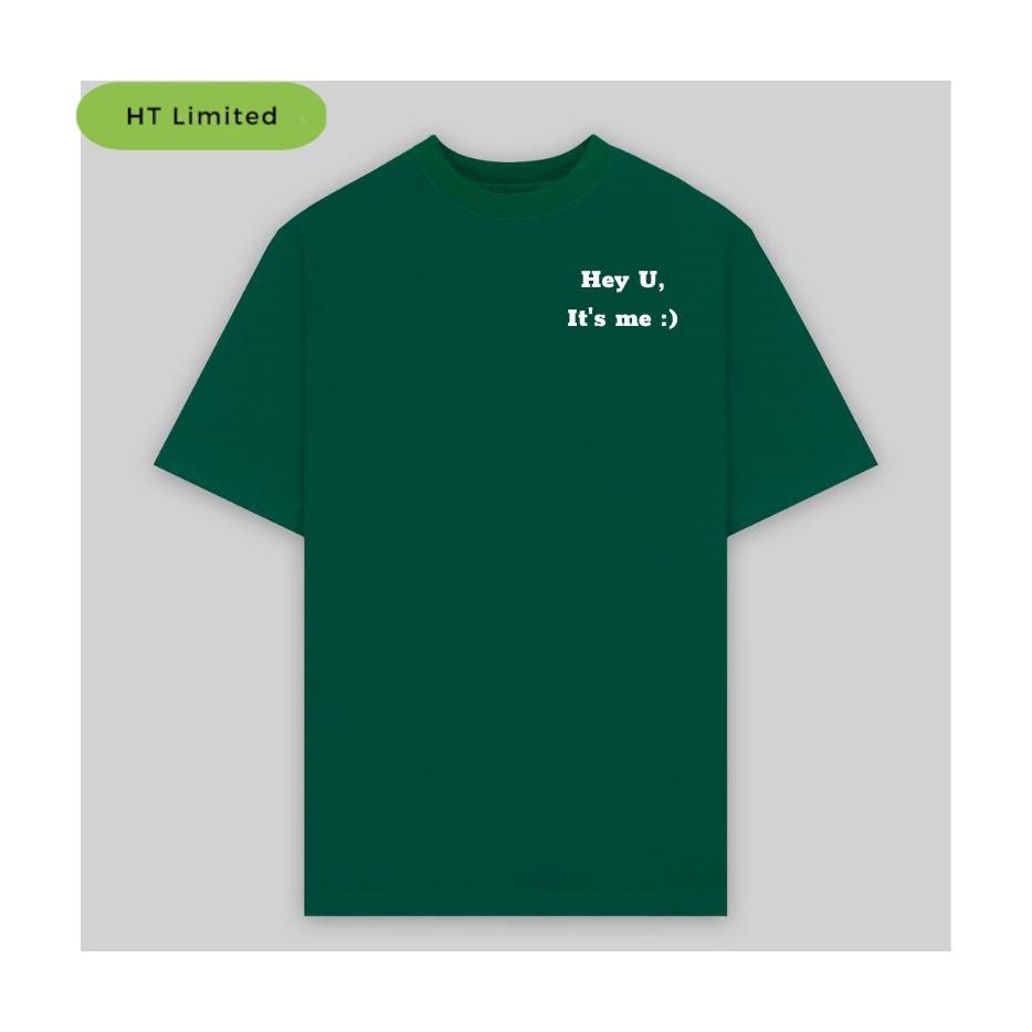 Áo thun thiết kế Unisex Hey U, Cotton Cao Cấp 100%