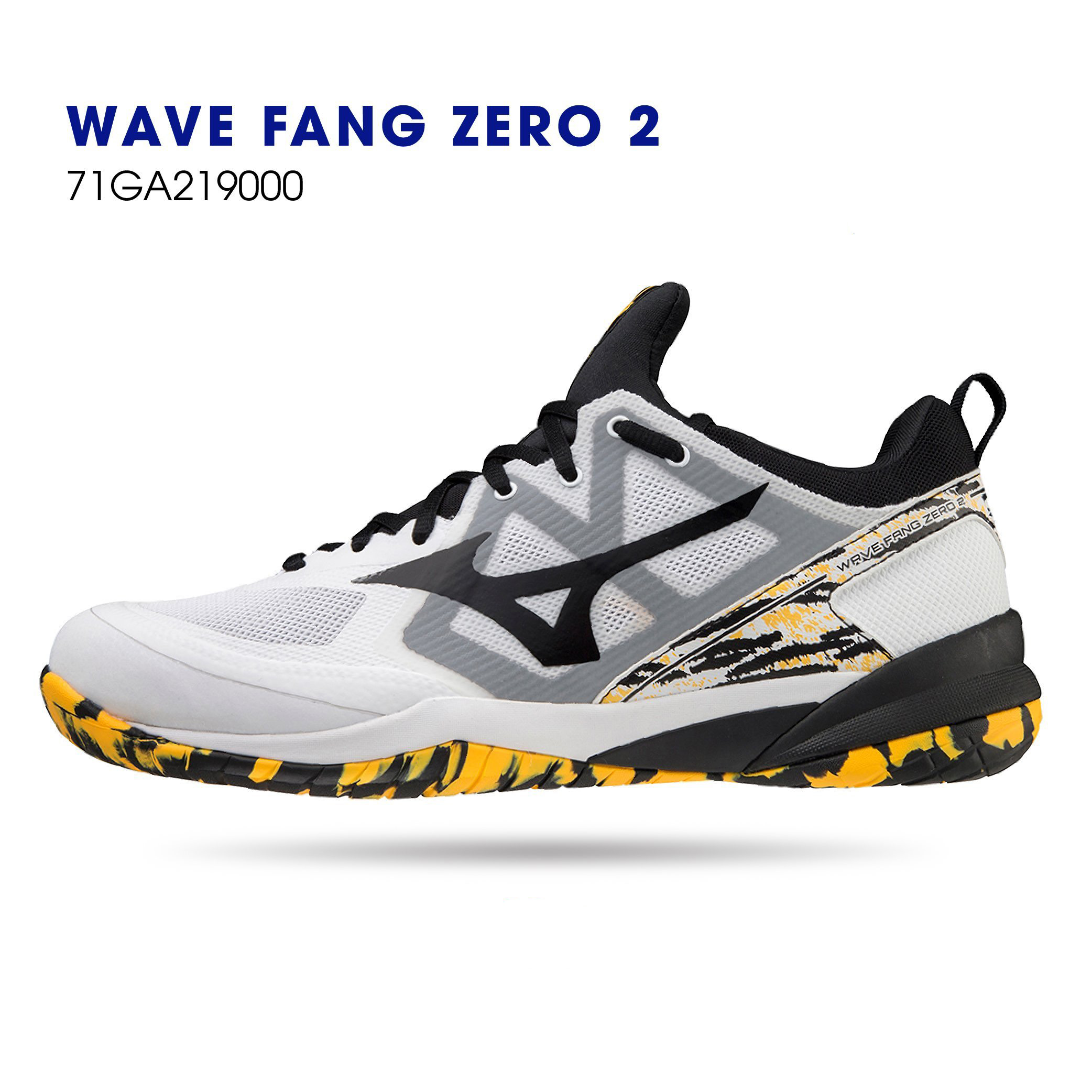 Giày cầu lông Mizuno WAVE FANG ZERO 2 chính hãng mẫu mới -tặng tất thể thao bendu