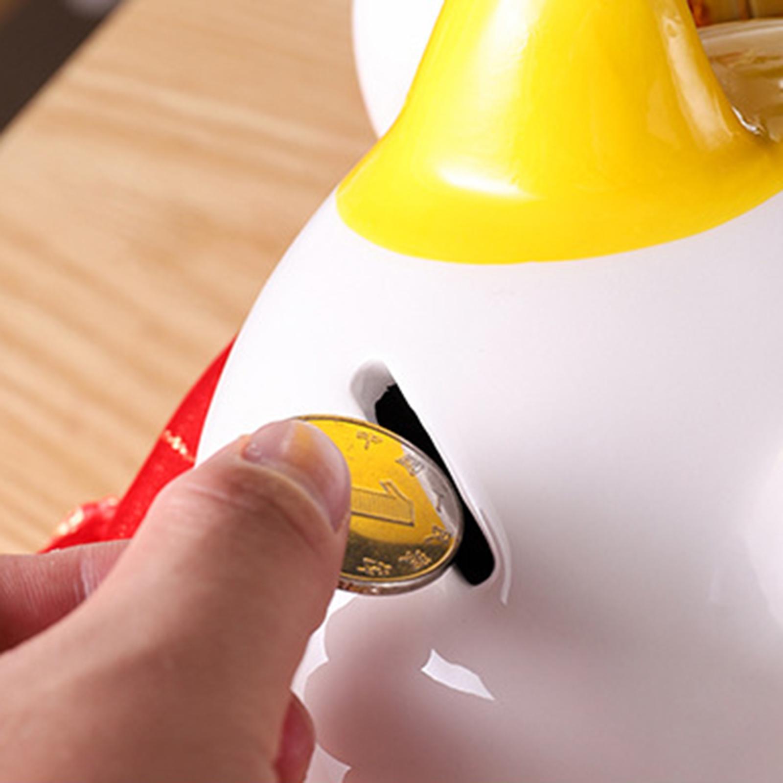 Fortune Cat Piggy Bank Japanese Decor Fengshui Creative Wealth for Home