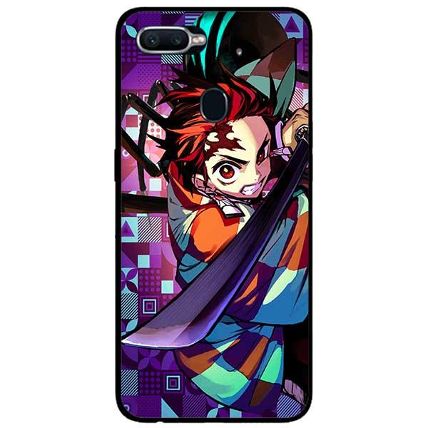 Ốp lưng dành cho Oppo A7 / A5s / A12 / F9 / Anime Tanjirou