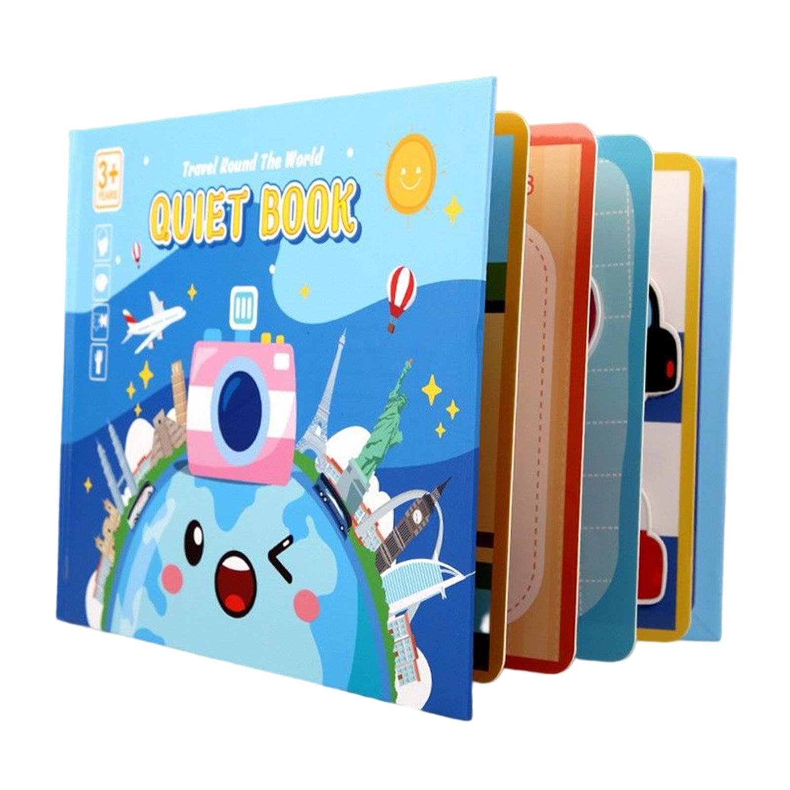 Montessori Book Learning Development Preschool for Toddler Girls Boys