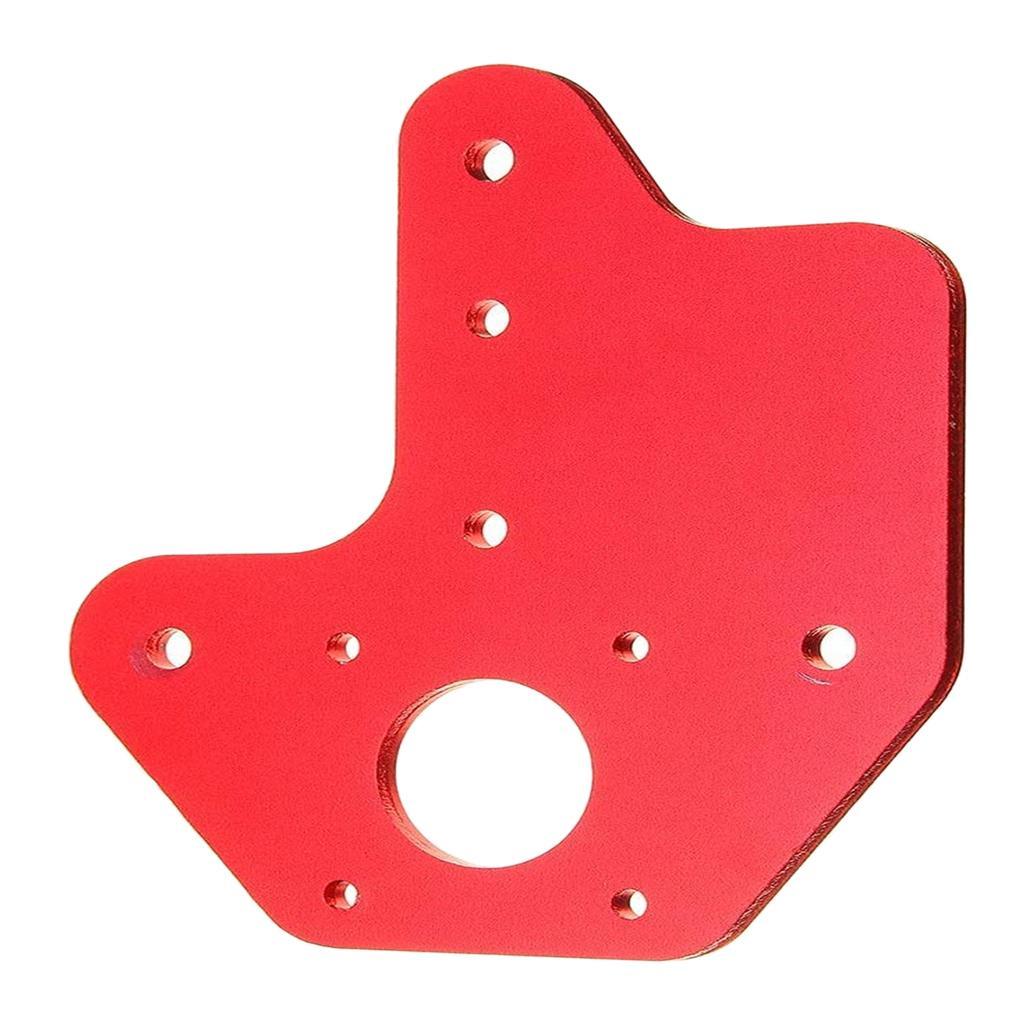 X Motor Front Panel 3.0mm Aluminium Plate For CR-10S Pro 3D Printer Part Red