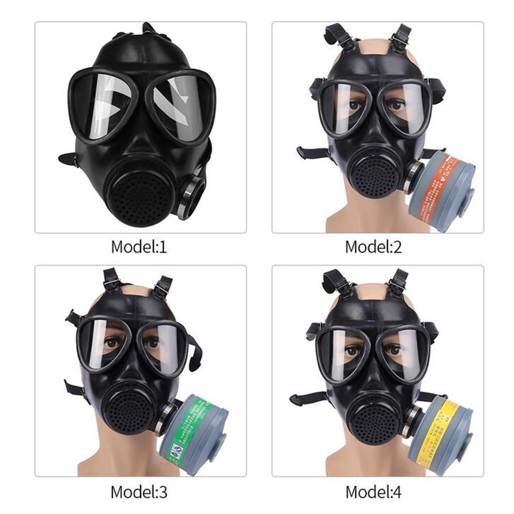 Chemical Safety Painting Spray Military  Rubber Filter