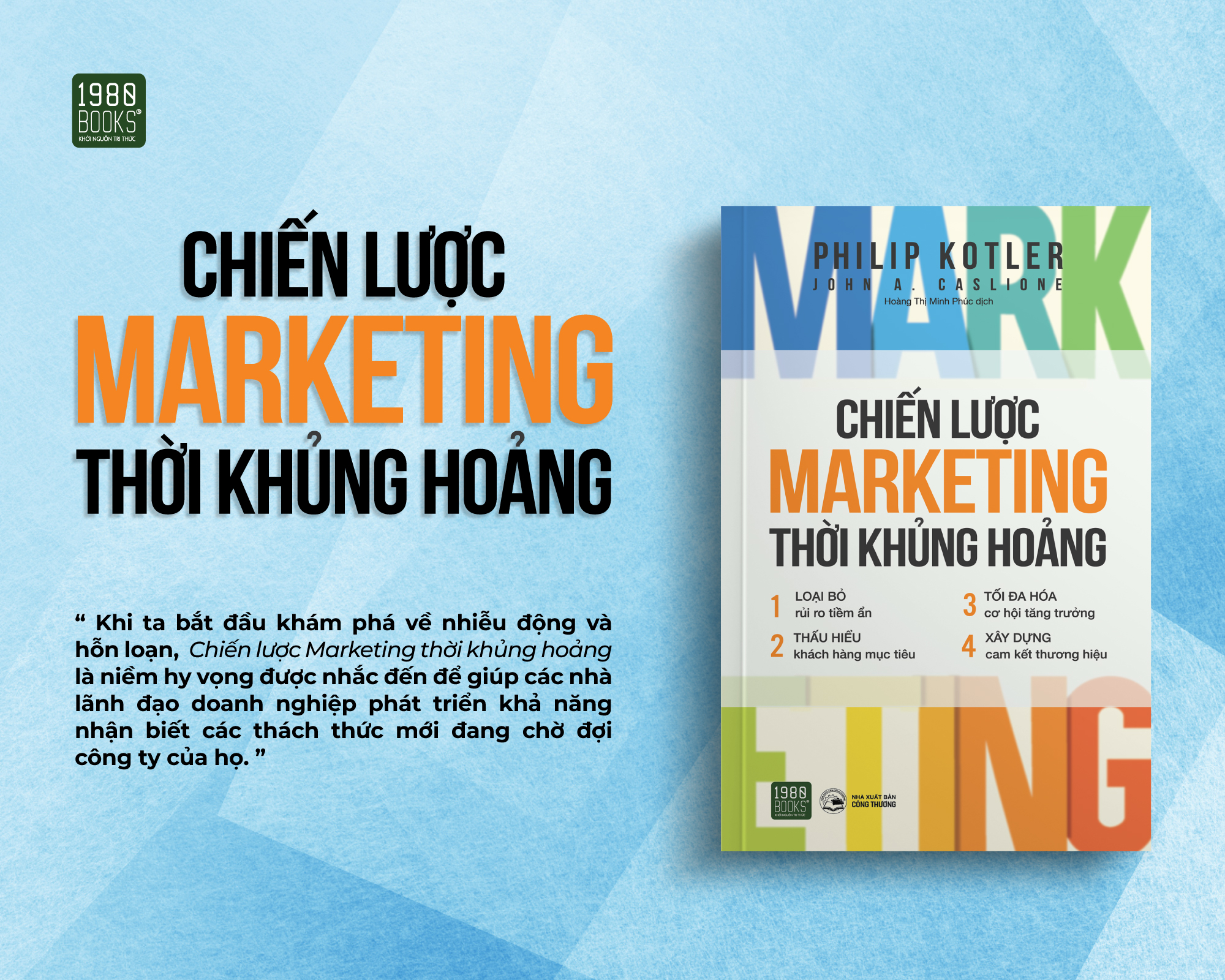 Sách - Chiến Lược Marketing Thời Khủng Hoảng