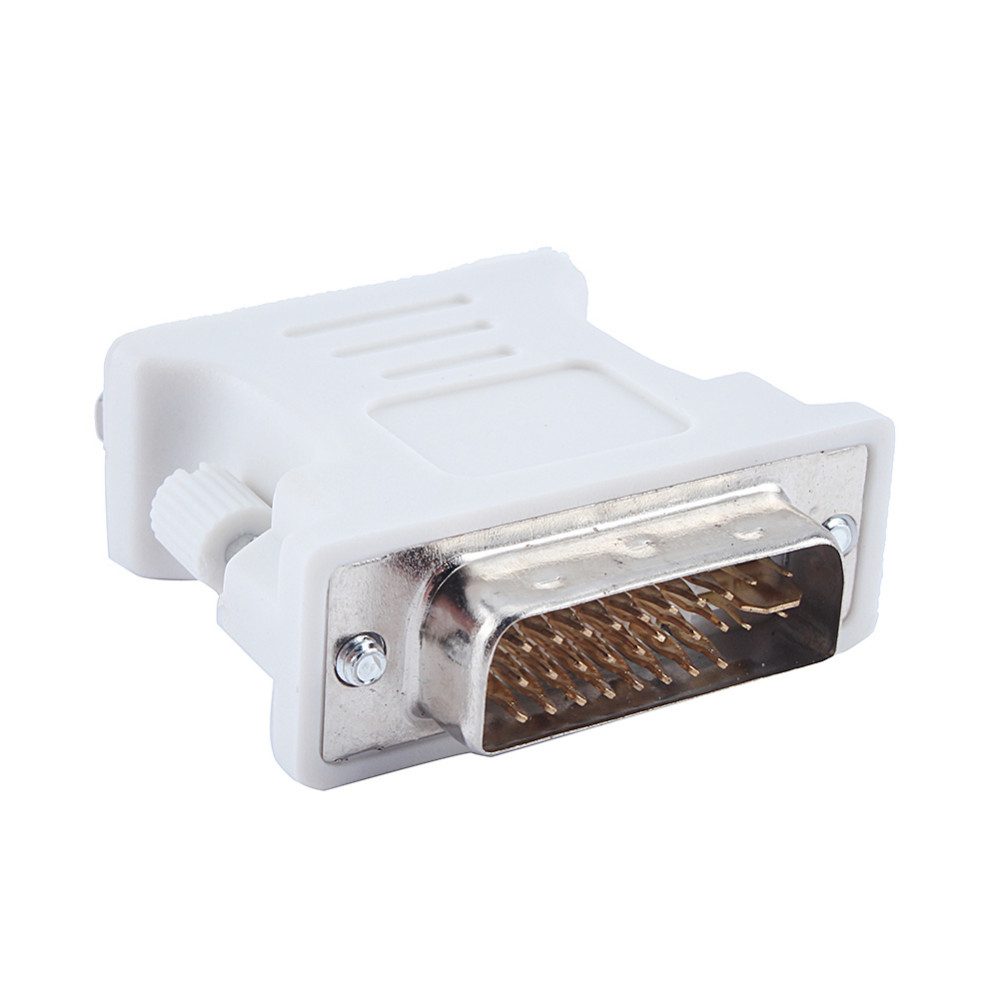 Bộ Chuyển Đổi HD Dvi-I 24 + 5 Pin Dvi Male To VGA Female Cho Máy Tính Xách Tay PC HDTV LCD DVD Máy Tính Đồ Họa Máy Chiếu