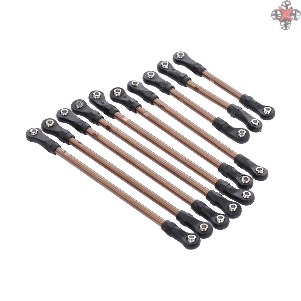 Set 10 Trục Bánh Xe Bằng Thép Không Gỉ Cho Xe Điều Khiển Từ Xa Traxxas Trx-4 324mm Tỉ Lệ 1:10