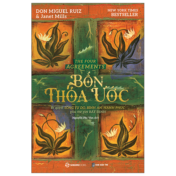 Sách - Bốn Thỏa Ước - Tác giả Janet Mills, don Miguel Ruiz