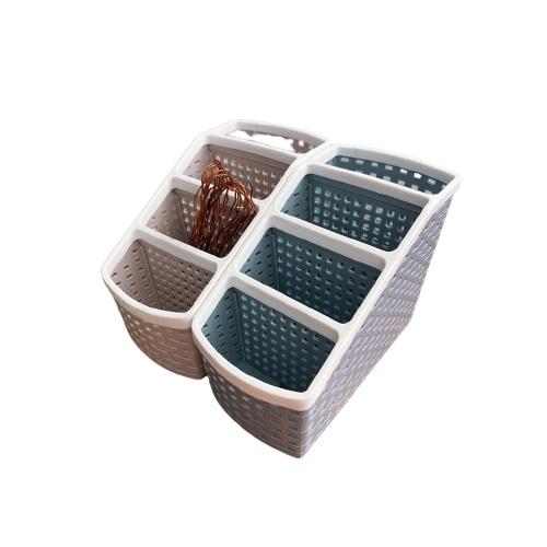 Kệ đựng bút- đựng đồ đa năng 4 ngăn Việt Nhật cao cấp dáng cao tiện dụng