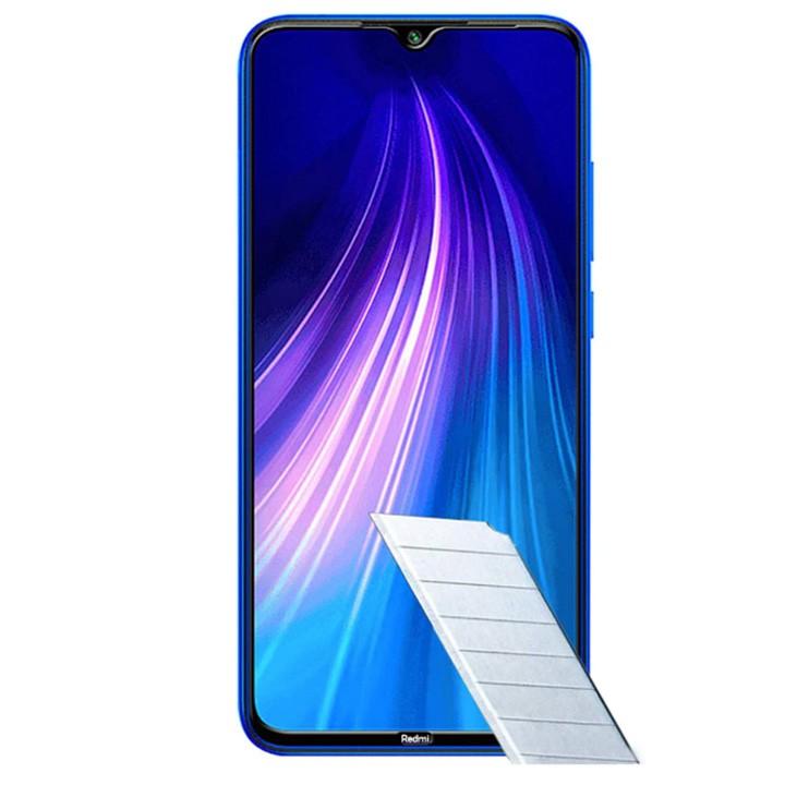 Miếng dán cường lực FULL màn hình dành cho Xiaomi Redmi Note 8 màu đen