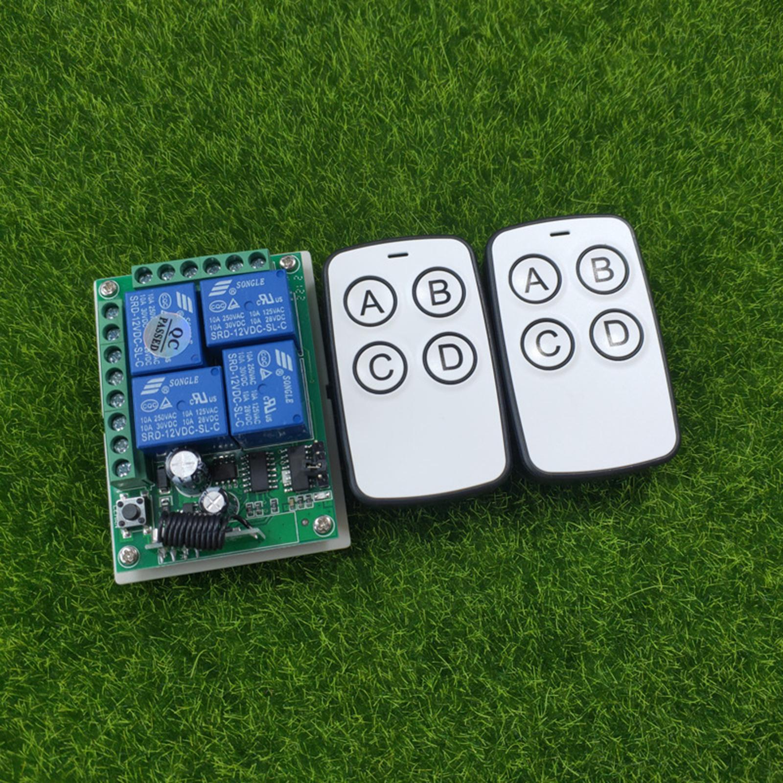 Switch Receiver Remote Switch for Use for Electric Doors Garage Doors Lights