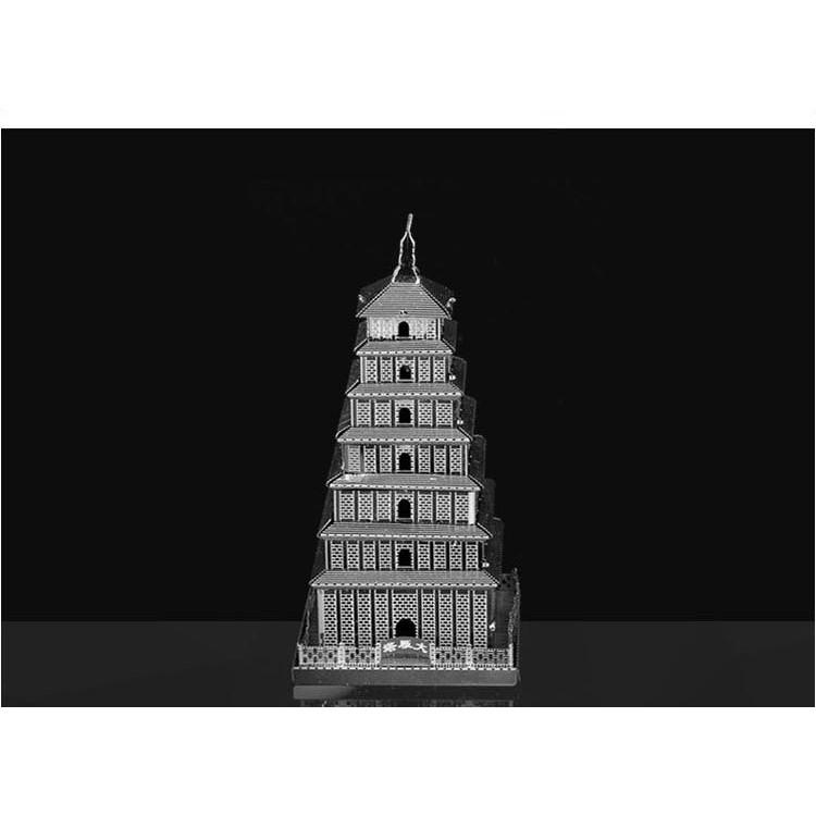 Mô Hình Lắp Ráp 3d Tháp Đại Nhạn Tây An
