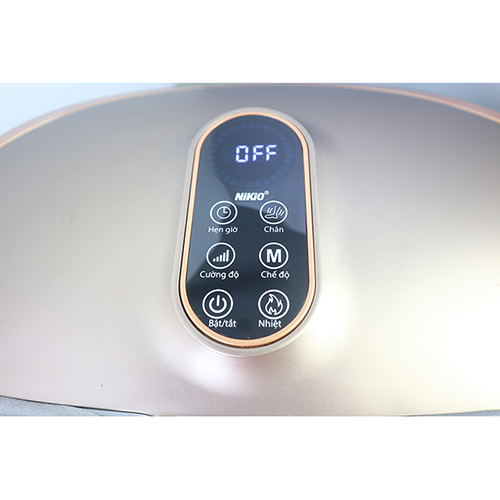 Máy massage chân và bắp chân áp suất khí Nikio NK-187 - Hỗ trợ điều trị suy giãn tĩnh mạch, đau nhức chân và lòng bàn chân