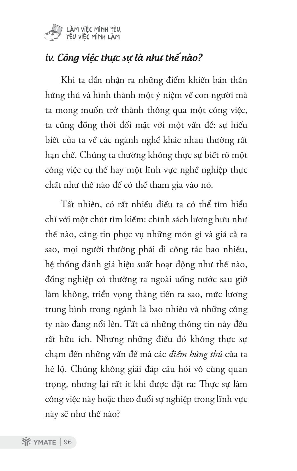 Sách - Làm Việc Mình Yêu, Yêu Việc Mình Làm - ảnh 14