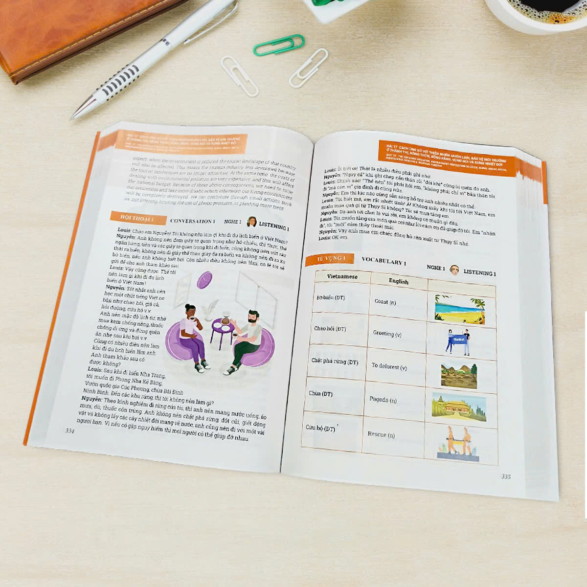 Tiếng Việt cho người nước ngoài Chương trình Nâng Cao - Vietnamese For Foreigners Upper Level (Kèm File Nghe)