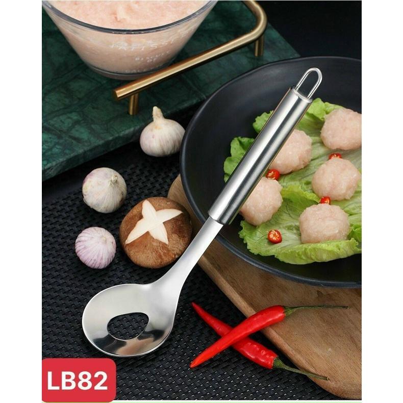 Thìa làm thịt viên, mọc, cá Viên Inox tiện lợi