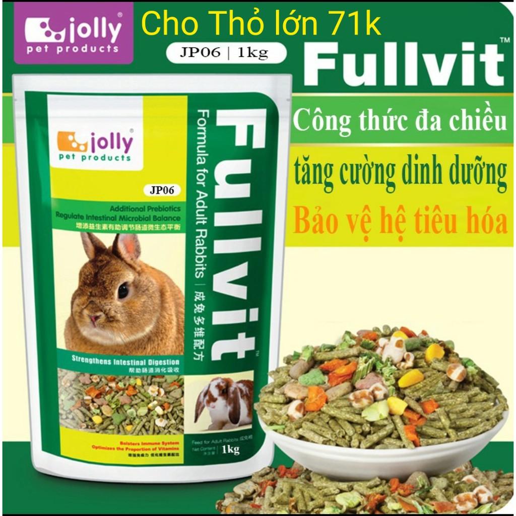 Cỏ nén Fullvitamin Cho Thỏ Jolly (hàng chính hãng)