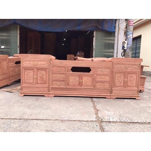 Kệ tivi gỗ hương đá