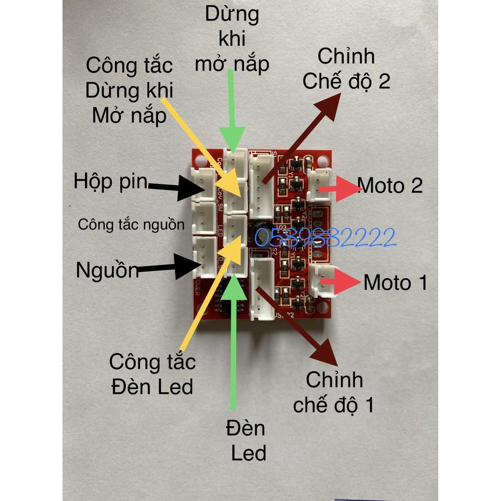 Bản mạch năm chế độ xoay 4+0; 4+6. Hộp xoay,Hộp Lắc đồng hồ cơ Winder Watch