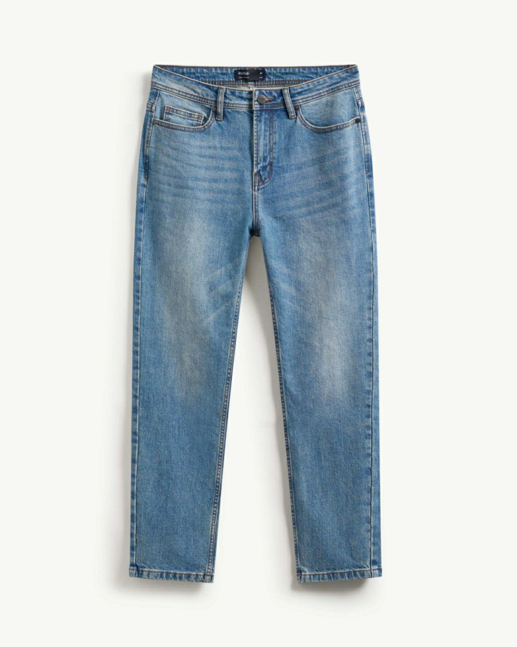 Quần jeans nam ROUTINE màu Xanh M/INDIGO . Form Slim cropped - 10F24DPA007 | LASTORE MENSWEAR