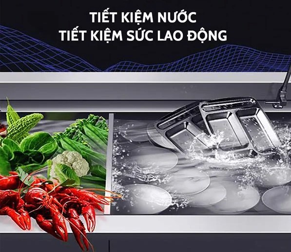 Máy rửa bát sóng siêu âm UTC-1800HD hàng chính hãng