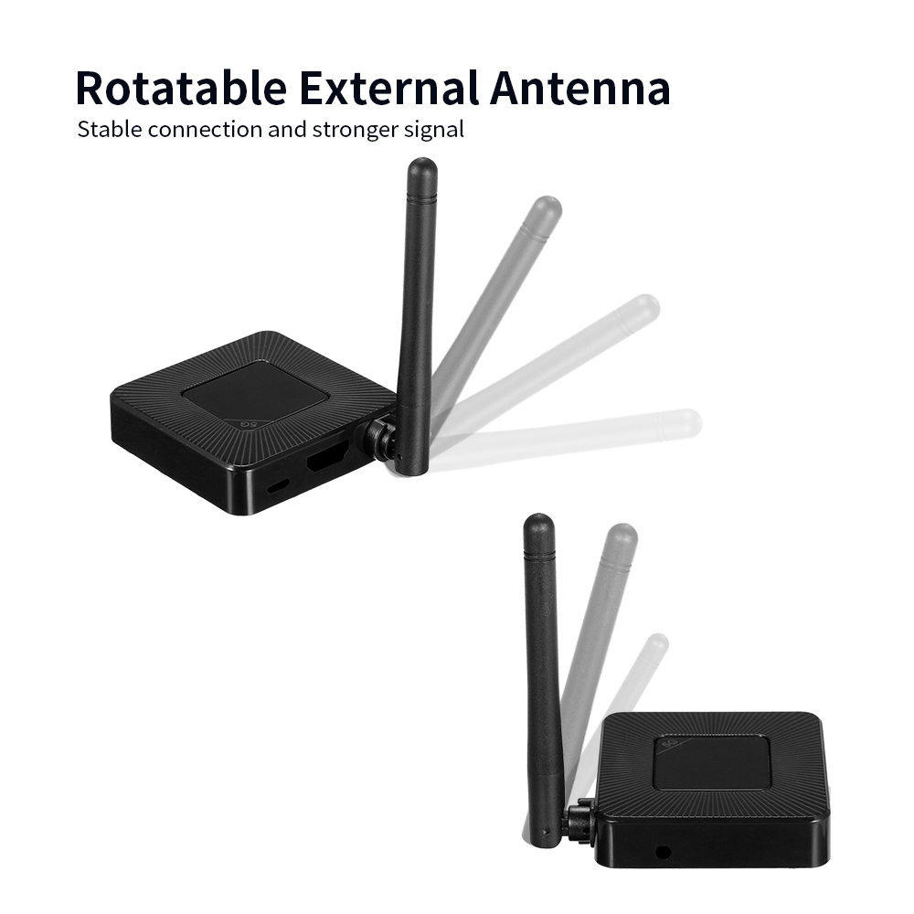 Màn hình HD không dây Dongle truyền video cho màn hình lớn 5G cho điện thoại / TV / máy chiếu