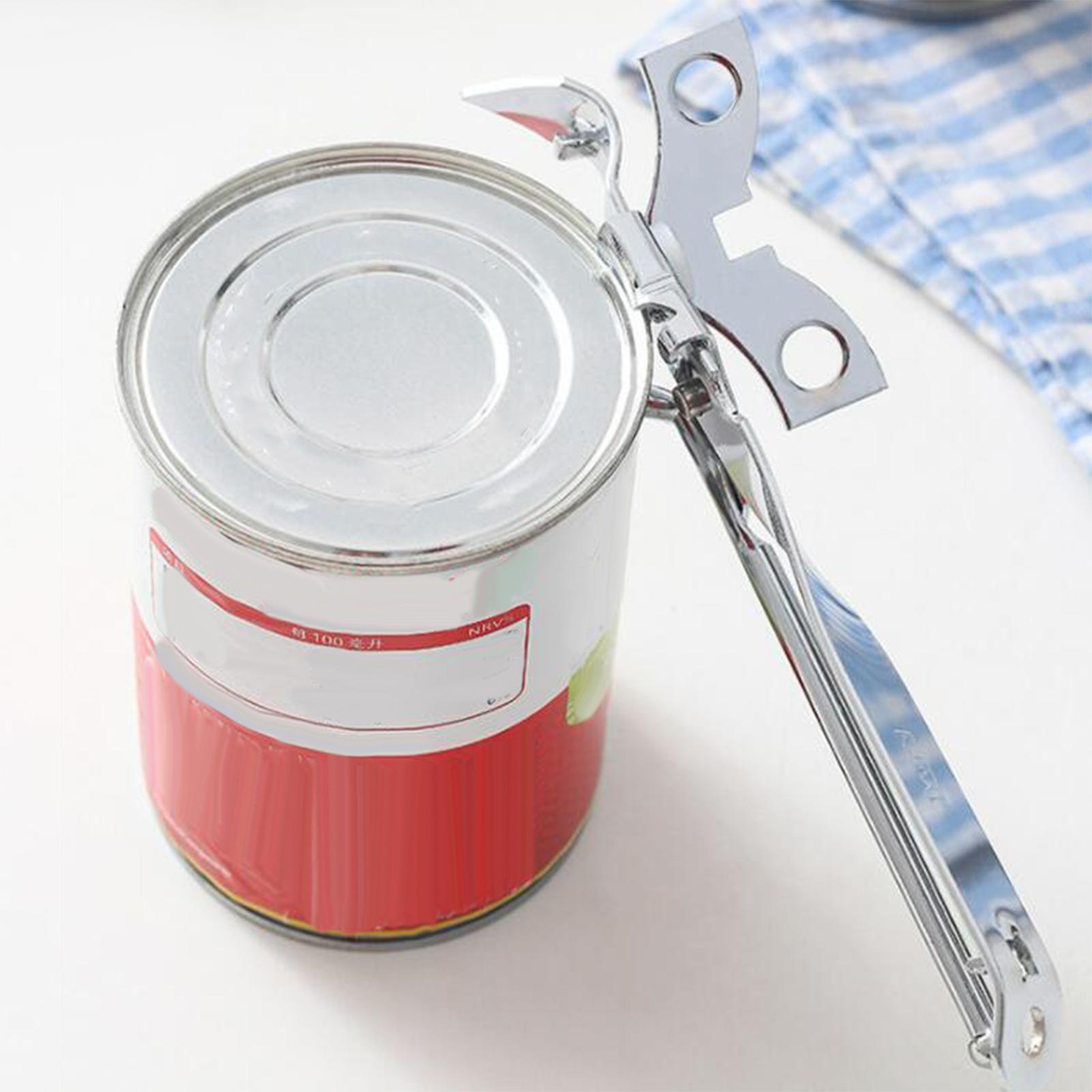 Manual Can Opener Portable Kitchen Cooking and Can Opening for Beverage Tin, Drinking Cans