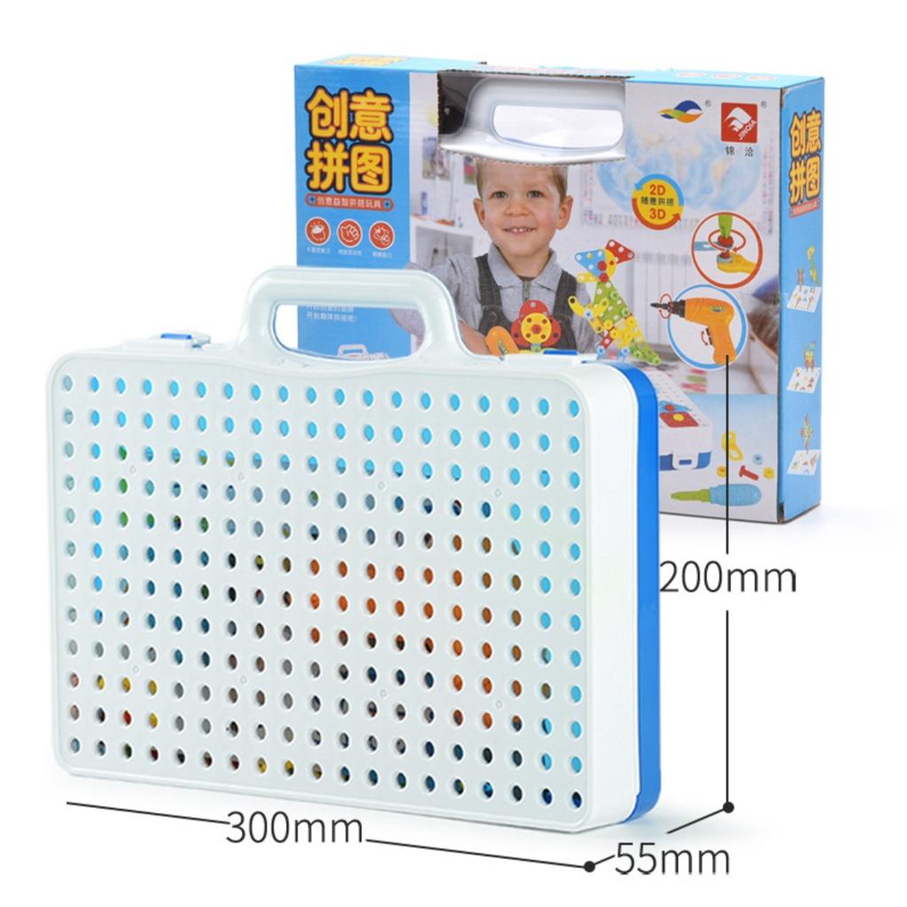 Đồ chơi Máy Khoan cho Bé Yêu khám phá vui chơi sáng tạo