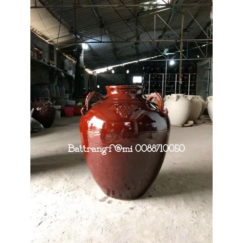 Chum sành ngâm rựu có quai 70/80/100/110/120/150lít