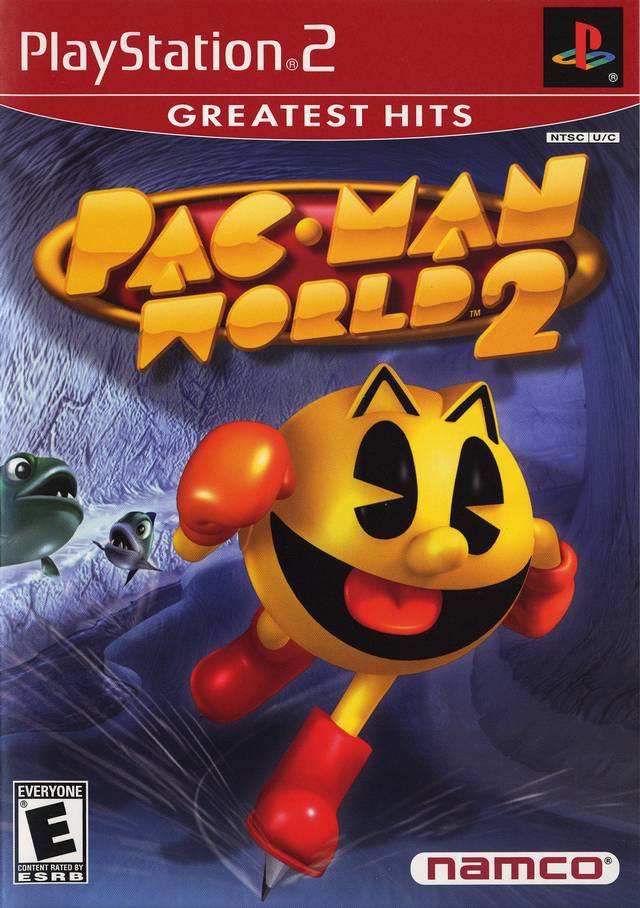 Game ps1 pacman world