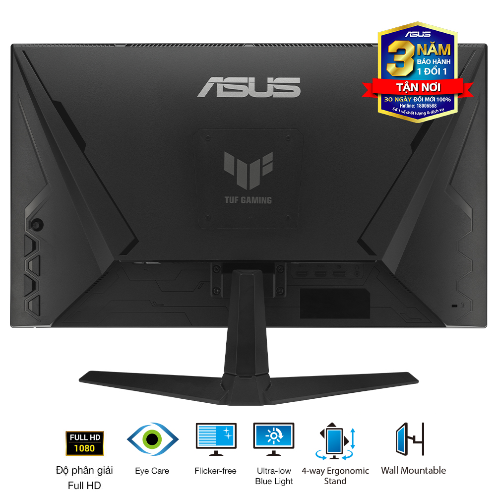 Màn hình Gaming Asus TUF VG249Q3A 24 inch Fast IPS 180Hz Gsync - Hàng Chính Hãng