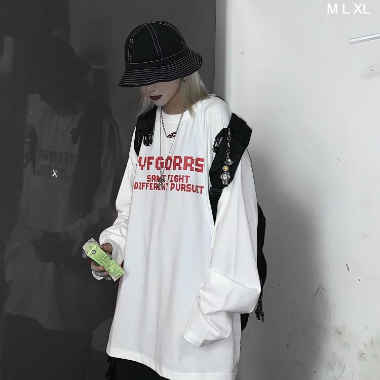 Áo Thun Tay Dài Unisex Form Rộng GAME OVER Ulzzang