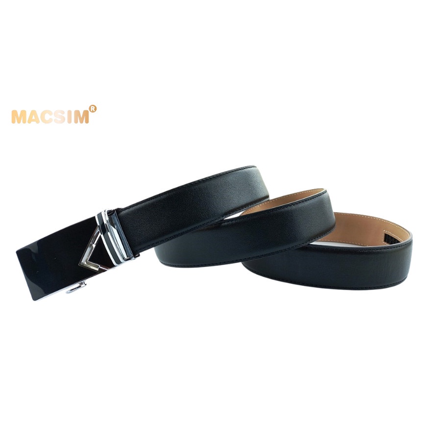 Thắt lưng nam da thật cao cấp nhãn hiệu Macsim MS038
