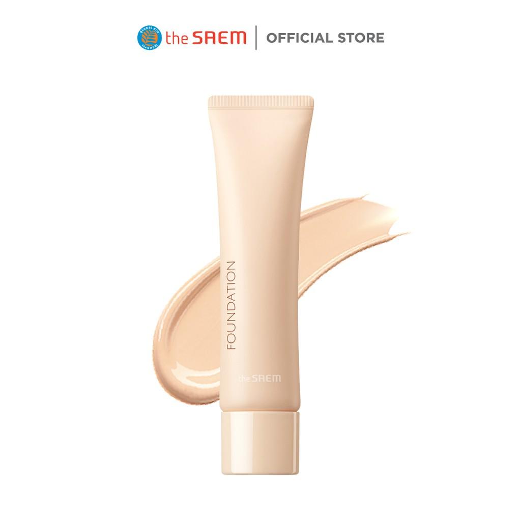 Kem Nền The SAEM Saemmul Airy Cotton Foundation SPF30/PA++ 30g