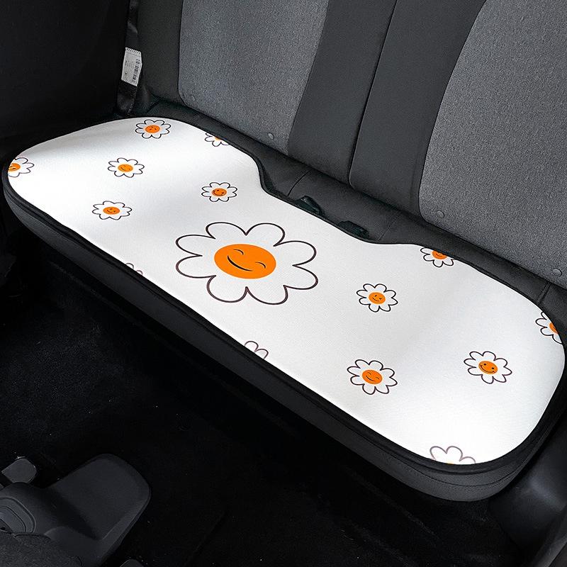 Vỏ Bọc Ghế Ngồi Xe Hơi Mini In Họa Tiết Hoa Hướng Dương Hoạt Hình Dễ Thương
