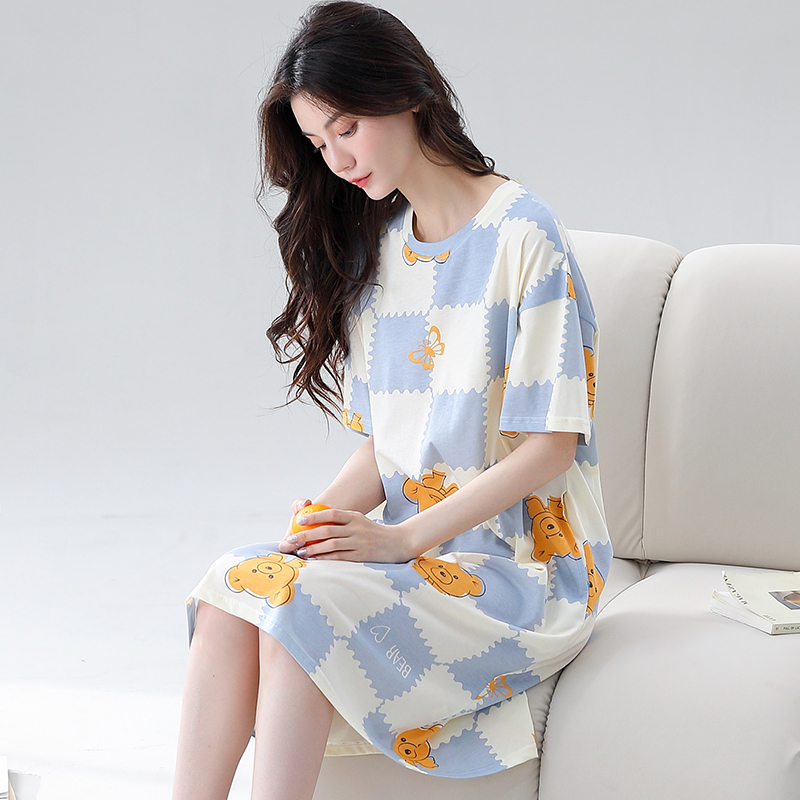 Váy mặc nhà cotton 8830