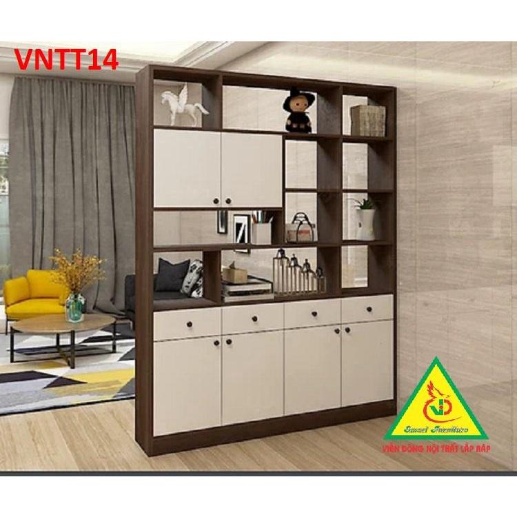 TỦ KỆ TRANG TRÍ KIÊM VÁCH NGĂN TNTT14- Nội thất lắp ráp Viendong Adv