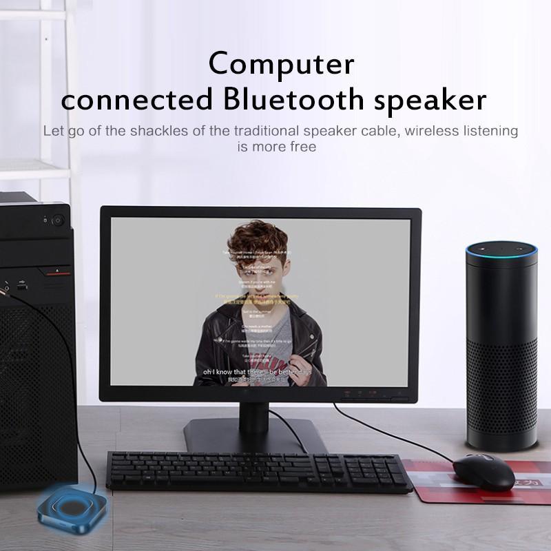 Bộ Chuyển Đổi Âm Thanh Không Dây Bluetooth 5.0 Hỗ Trợ AUX / RCA Cho PC/Tai Nghe