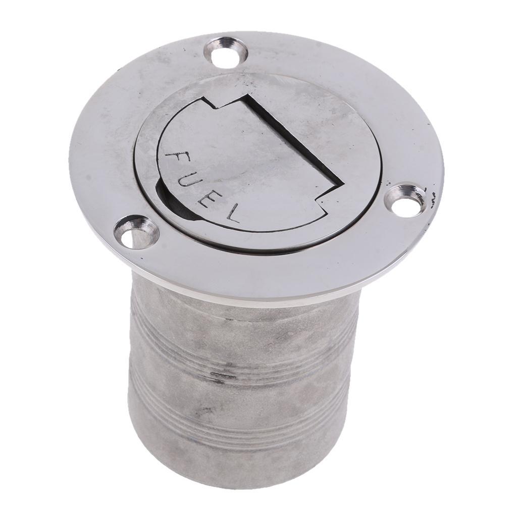 Boat Deck Fuel Filler 2" Cap Yacht 316 Stainless Steel