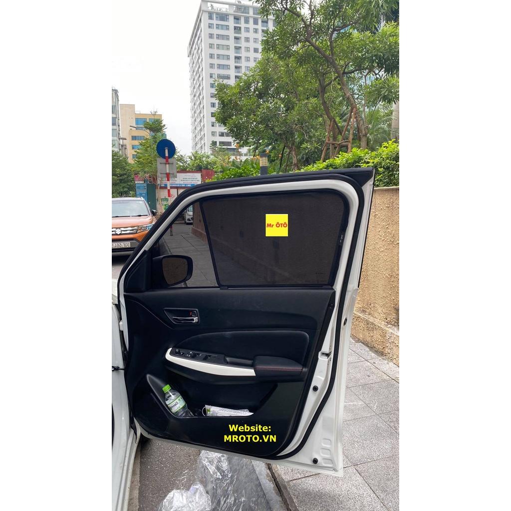 Rèm Che Nắng Xe Suzuki Swift 2018-2021 Loại 1. Cam Kết Dày Dặn ,Chuẩn Khít Theo Xe