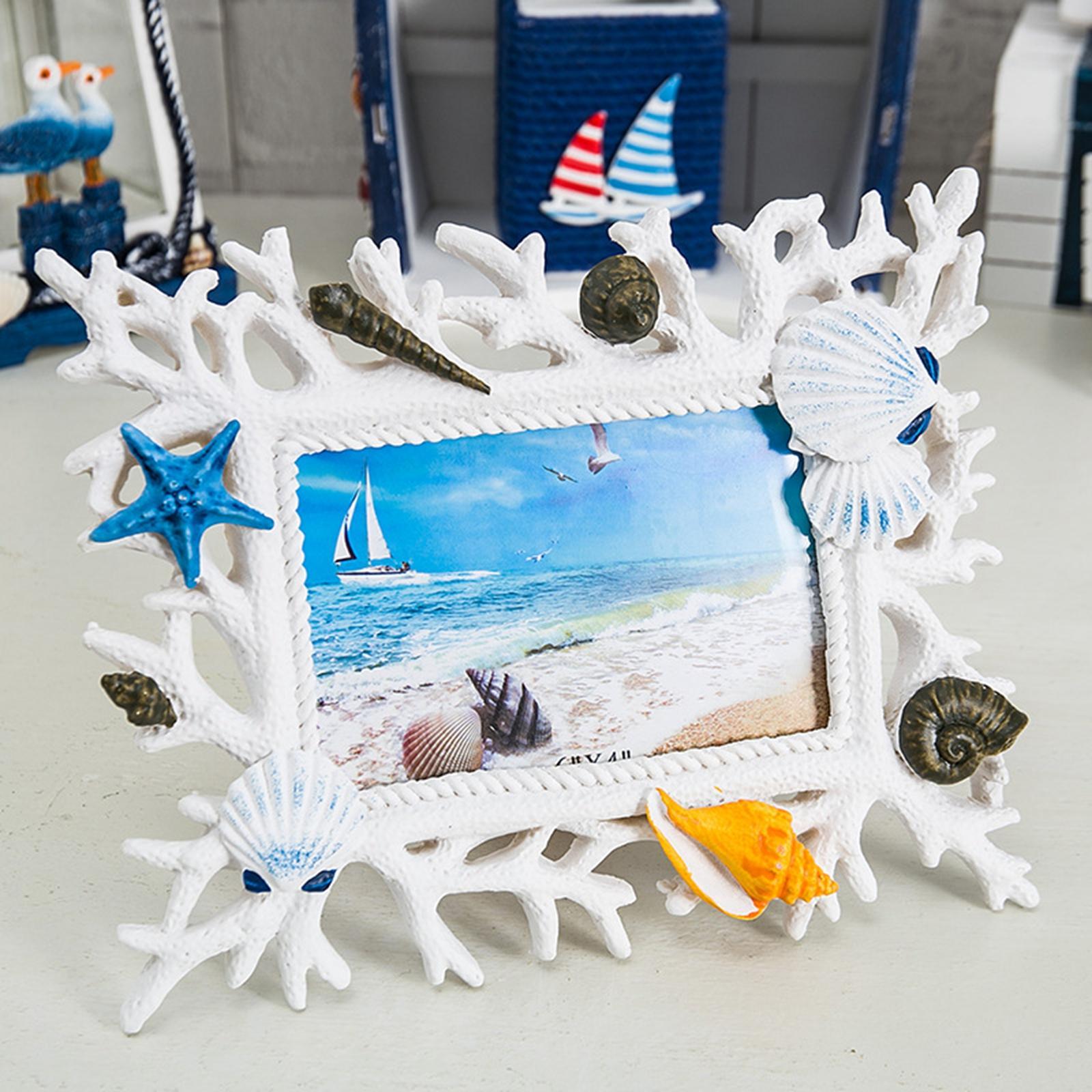 Mediterranean Photo Frame Picture Holder 6 inch for Home Party Decorations