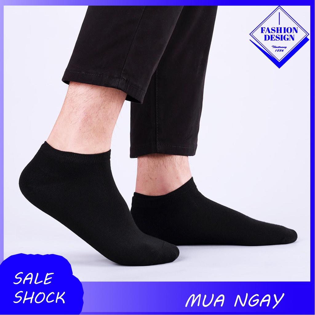 Tất Cổ Thấp Cotton Thấm Hút Mồ Hôi - NN86