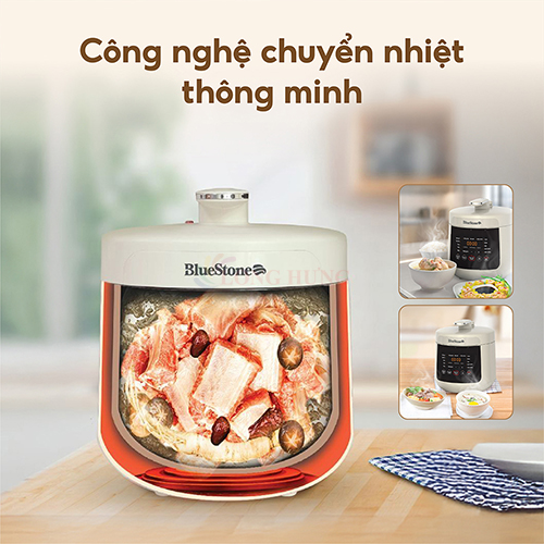 Nồi áp suất Bluestone 4.8 lít PCB-5760 - Hàng chính hãng