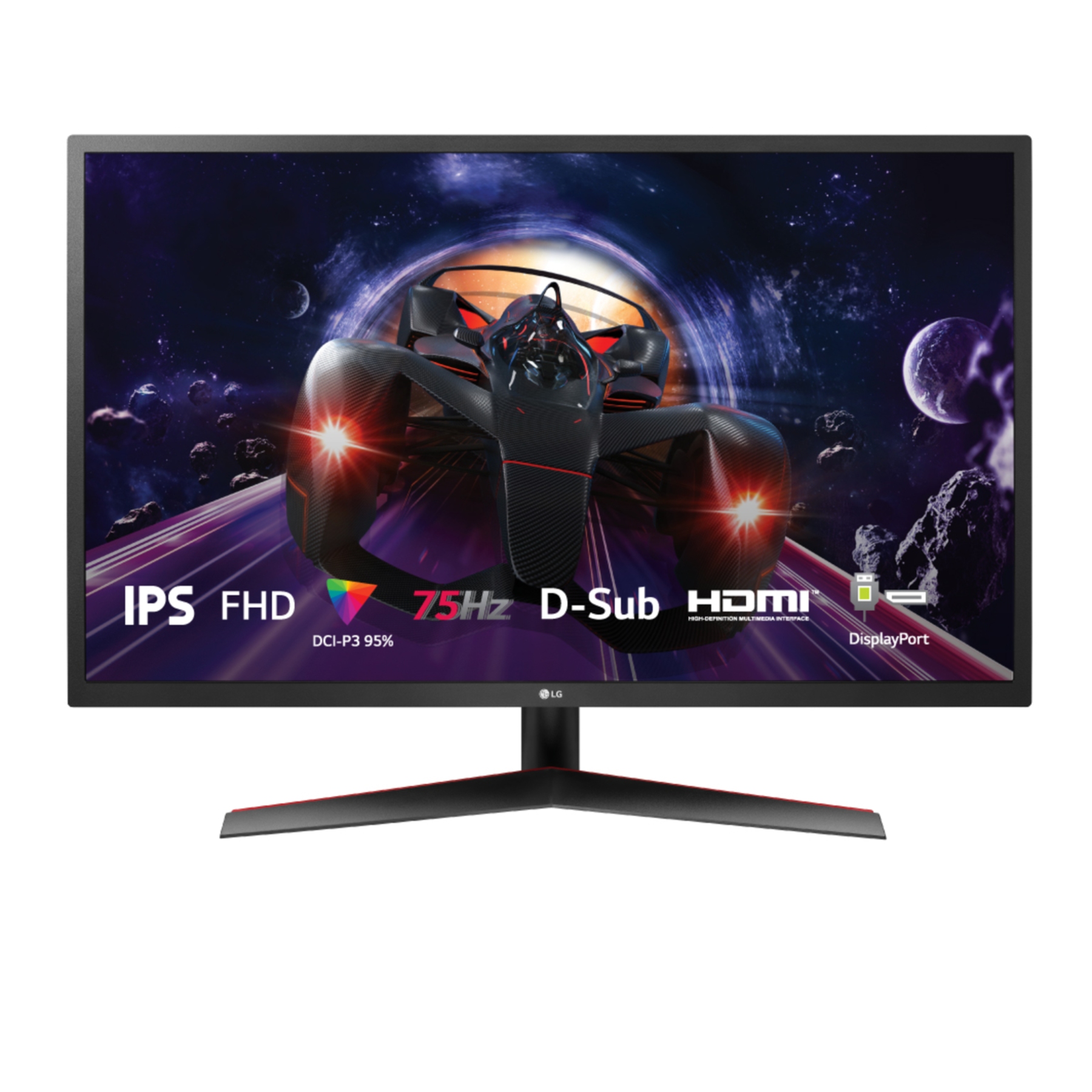 Màn hình LCD LG 32MP60G-B (31.5inch/1920 x 1080/IPS/75Hz/1 ms/FreeSync) - Hàng Chính Hãng